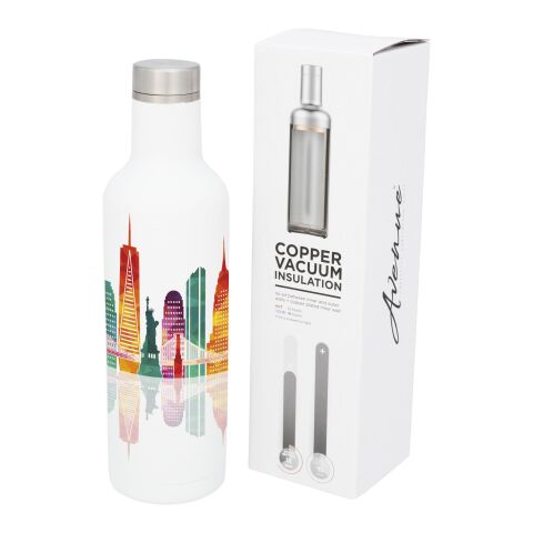 Bouteille isolante Pinto Standard | Blanc | sans marquage | non disponible | non disponible