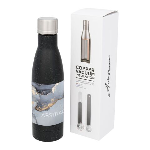 Bouteille isolante Vasa mouchetée Standard | noir | sans marquage | non disponible | non disponible