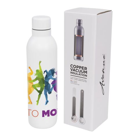 Bouteille Thor avec isolation cuivre - 510 ml Standard | blanc | sans marquage | non disponible | non disponible