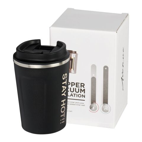 Gobelet avec isolation par le vide et couche de cuivre sous vide 360 ml étanche Thor Standard | Noir | sans marquage | non disponible | non disponible