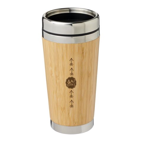 Gobelet 450 ml avec extérieur en bambou Bambus Standard | Marron | sans marquage | non disponible | non disponible