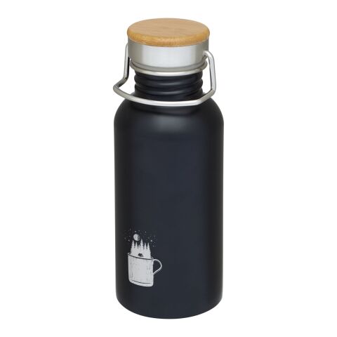 Bouteille Thor avec bouchon en bois - 550 ml Standard | Noir bronze | sans marquage | non disponible | non disponible