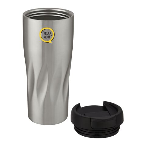 Gobelet Waves avec isolation par le vide et couche de cuivre de 450 ml Standard | Argent | sans marquage | non disponible | non disponible