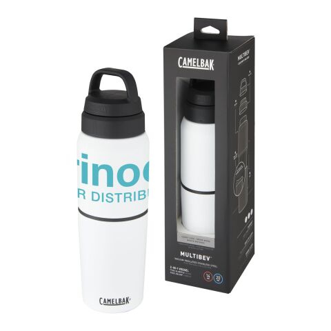 Bouteille MultiBev de 500 ml en acier inoxydable à isolation sous vide et gobelet de 350 ml