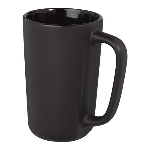 Mug Perk de 480&nbsp;ml en céramique Standard | noir | non disponible | sans marquage | non disponible | non disponible