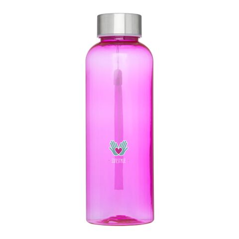 Bouteille de sport Bodhi de 500&nbsp;ml en RPET Standard | Rose transparent | sans marquage | non disponible | non disponible
