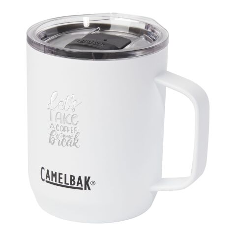 Tasse avec isolation sous vide CamelBak® Horizon de 350 ml pour le camping Standard | Blanc | sans marquage | non disponible | non disponible