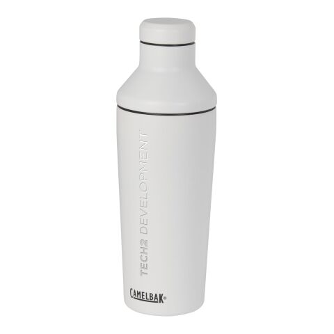 Shaker à cocktail CamelBak® Horizon de 600 ml avec isolation sous vide Standard | Blanc | sans marquage | non disponible | non disponible