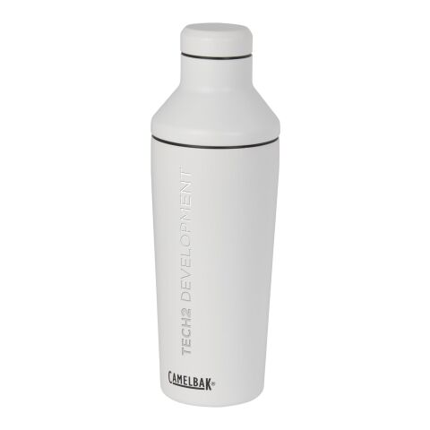 Shaker à cocktail CamelBak® Horizon de 600 ml avec isolation sous vide Standard | Blanc | sans marquage | non disponible | non disponible