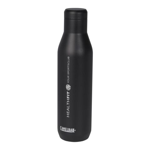 Bouteille d&#039;eau/à vin CamelBak® Horizon de 750 ml avec isolation sous vide Standard | Noir | sans marquage | non disponible | non disponible