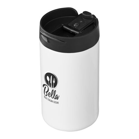 Gobelet avec isolation Mojave de 300 ml en acier inoxydable recyclé certifié RCS Standard | Blanc | sans marquage | non disponible | non disponible