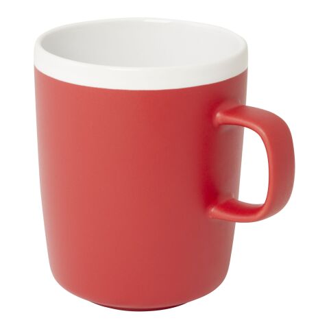 Tasse en céramique Lilio de 310 ml Standard | Rouge | sans marquage | non disponible | non disponible