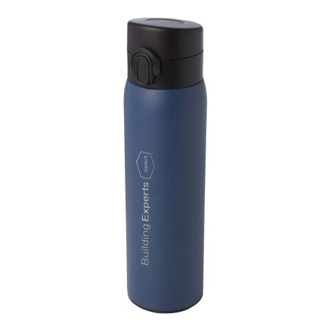 Fiole isotherme Sika de 450 ml en acier inoxydable recyclé certifié RCS Standard | Ocean Blue2 | sans marquage | non disponible | non disponible