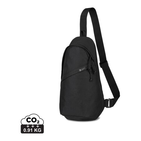 Sac bandoulière en rPET AWARE™ Renew noir | sans marquage | non disponible | non disponible