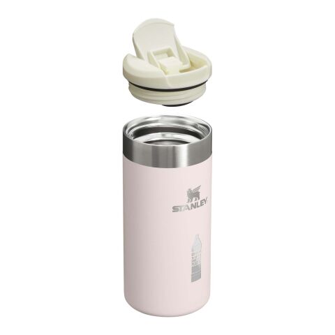 Gobelet de voyage Stanley AeroLight™ de 350 ml  Standard | Rose clair | Tampographie 1 couleur | Verso | 30 mm x 70 mm