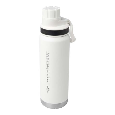 Bouteille avec isolation sous vide Fortis de 700 ml en cuivre et acier inoxydable recyclé certifié RCS Standard | blanc | sans marquage | non disponible | non disponible