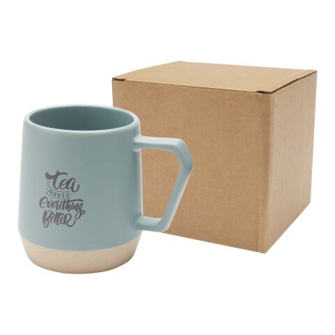 Mug Dolce de 300 ml en céramique avec finition mate Standard | Bleu récif | sans marquage | non disponible | non disponible