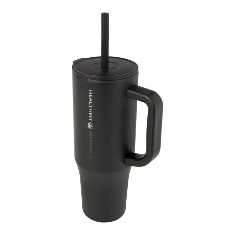 Gobelet isotherme Brady 900&nbsp;ml certifié RCS avec paille en silicone