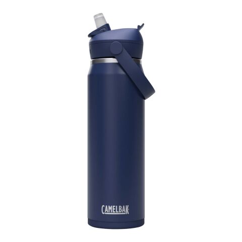 Bouteille d’eau en acier inoxydable de 750 ml avec paille à clapet Camelbak® Thrive Flip VSS Standard | Marine | sans marquage | non disponible | non disponible
