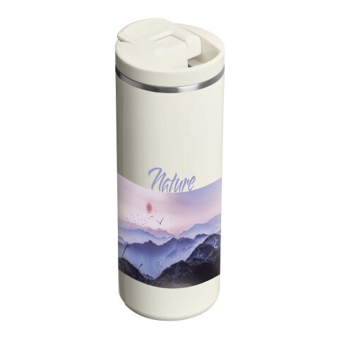 Gobelet de voyage Stanley Transit Fliptop de 350&nbsp;ml Standard | Crème | sans marquage | non disponible | non disponible