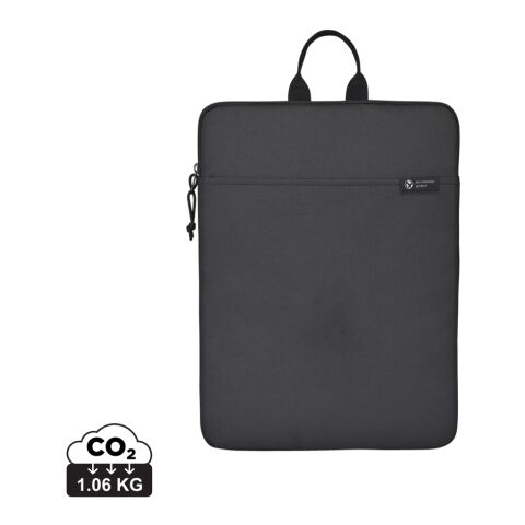 Housse ordinateur 16&quot; en rPET AWARE™ Renew noir | sans marquage | non disponible | non disponible | non disponible