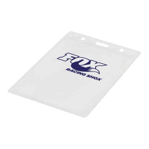 Porte-badge Lorenzo Standard | Blanc | sans marquage | non disponible | non disponible
