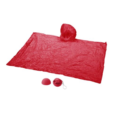 Poncho de pluie Standard | Rouge | sans marquage | non disponible | non disponible