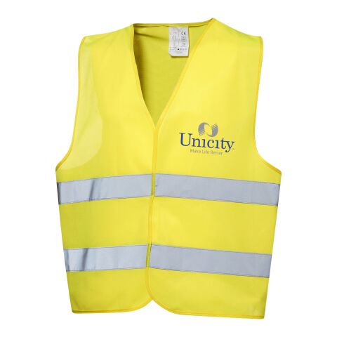 Gilet de sécurité professionnel dans pochette Standard | jaune fluo | sans marquage | non disponible | non disponible | non disponible