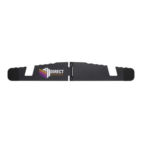 Support pliable Buna pour tablette et téléphone en plastique recyclé Standard | Noir | sans marquage | non disponible | non disponible