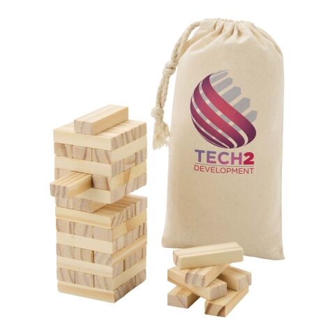 Jeu de tour empilable Jumble en bois Standard | Naturel | sans marquage | non disponible | non disponible | non disponible