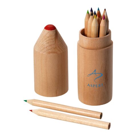 Set de 12 crayons de couleur Standard | beige | sans marquage | non disponible | non disponible