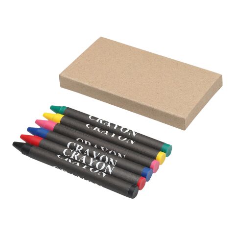 Crayons gras 6 pièces Standard | beige | sans marquage | non disponible | non disponible | non disponible