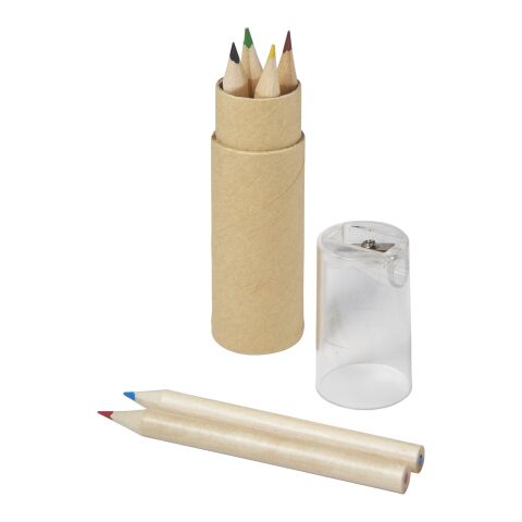 Set de 7 crayons de couleur Standard | Blanc | sans marquage | non disponible | non disponible