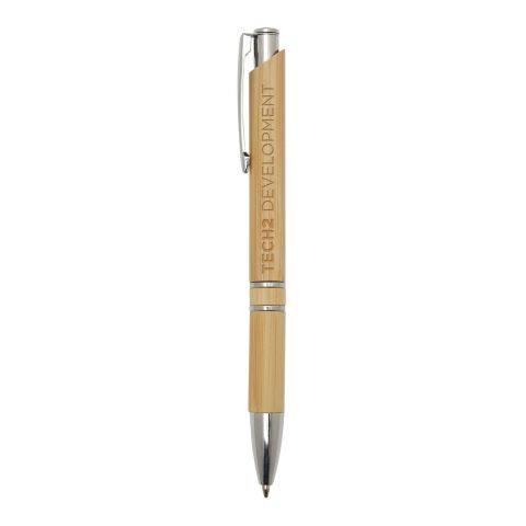 Stylo bille Wicker en bambou Standard | Naturel | sans marquage | non disponible | non disponible