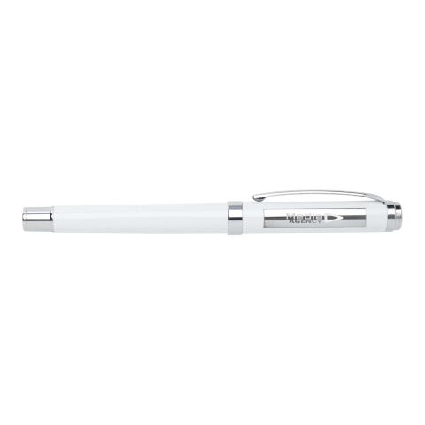 Ensemble carnet à couverture rigide A5 et stylo roller Legato Elegance Standard | blanc-blanc | sans marquage | non disponible | non disponible