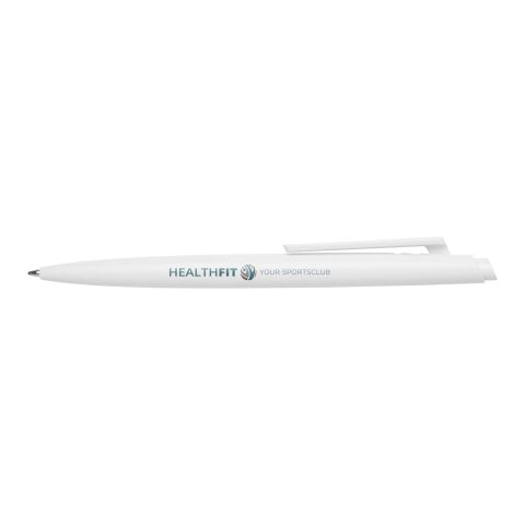 Stylo bille Ipe recyclé RCS (encre bleue) Standard | blanc | sans marquage | non disponible | non disponible