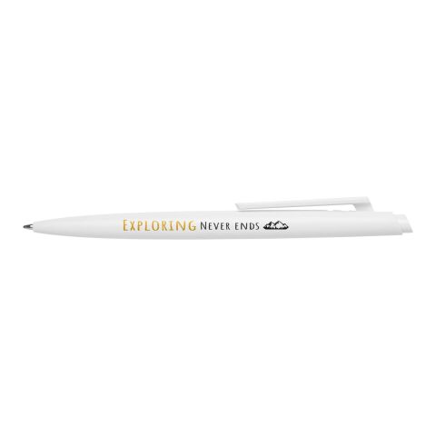 Stylo bille Ipe recyclé RCS (encre noire) Standard | blanc | sans marquage | non disponible | non disponible