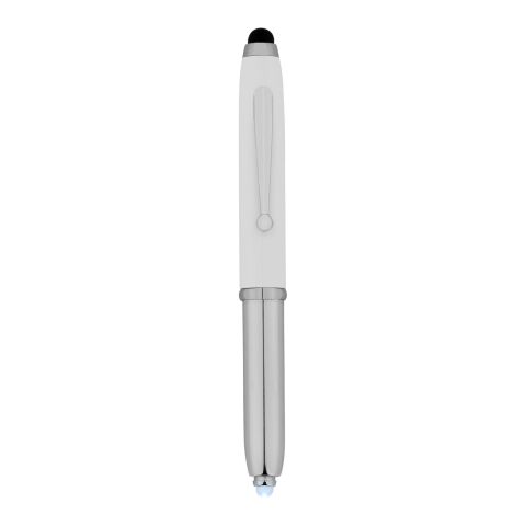 Stylet-stylo à bille Xenon Standard | Blanc-Argent | sans marquage | non disponible | non disponible
