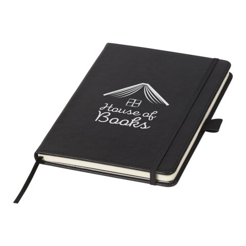 Carnet de notes A5 - pages lignées Standard | Noir | sans marquage | non disponible | non disponible