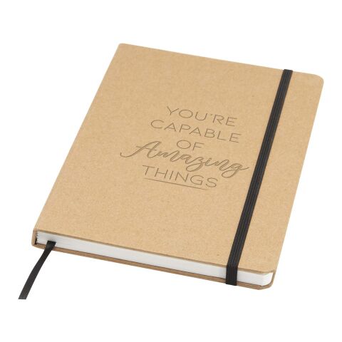 Carnet A5 en papier de pierre Holm ligné à couverture rigide Standard | Beige | sans marquage | non disponible | non disponible