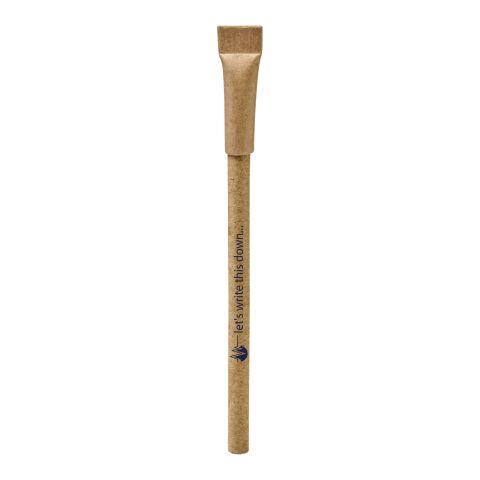 Stylo à bille Asilah en papier recyclé Standard | Naturel | sans marquage | non disponible | non disponible