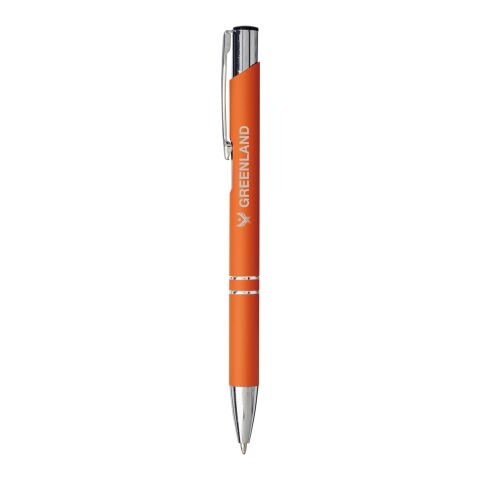 Stylo bille rétractable doux au toucher&nbsp;Moneta
