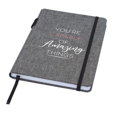 Carnet Orin A5 en RPET Standard | Gris | sans marquage | non disponible | non disponible | non disponible