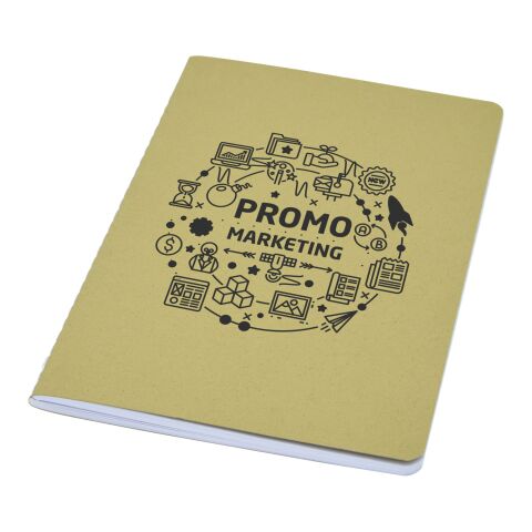Carnet Fabia à couverture en papier Crush Standard | Olive | sans marquage | non disponible | non disponible