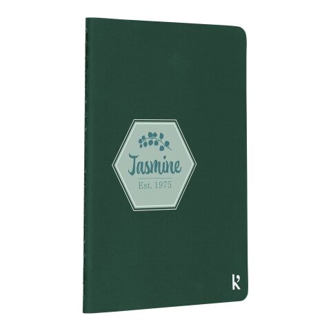 Journal de poche Karst® A6 en papier de pierre et à couverture souple - Vierge Standard | Vert foncé | sans marquage | non disponible | non disponible | non disponible