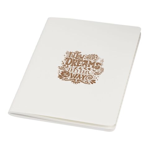 Journal cahier en papier de pierre Shale Standard | Blanc | sans marquage | non disponible | non disponible