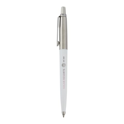 Stylo bille Parker Jotter recyclé Standard | Blanc | sans marquage | non disponible | non disponible