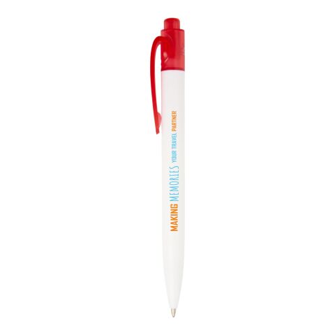 Stylo bille Thalaasa en plastique océanique Spitze:1,0 mm Standard | Rouge-Blanc | sans marquage | non disponible | non disponible