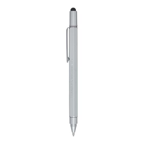Stylo multifonction Dora en aluminium recyclé Standard | Argent | sans marquage | non disponible | non disponible