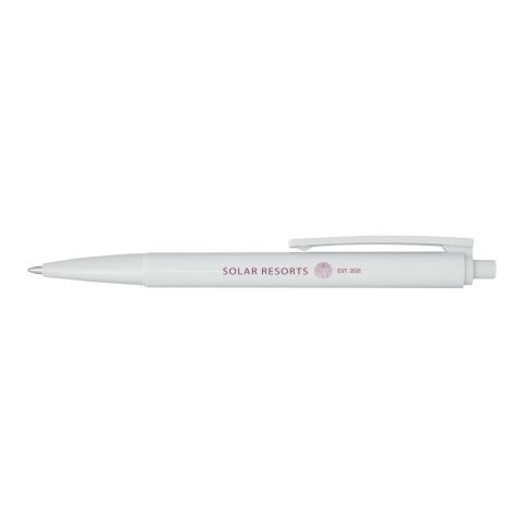 Stylo bille Elsa en plastique recyclé Standard | Blanc | sans marquage | non disponible | non disponible